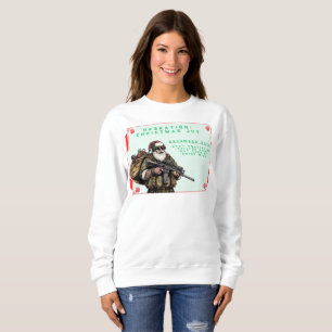 Camiseta Militares Engraçados/Papais noeis de Natal