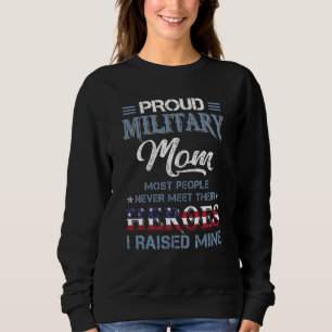 Camiseta Military Mãe Eu Levantei Meu Herói América Forças