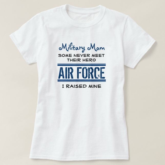 Camiseta MilitaryMom-AFHero1 (Frente do Design)