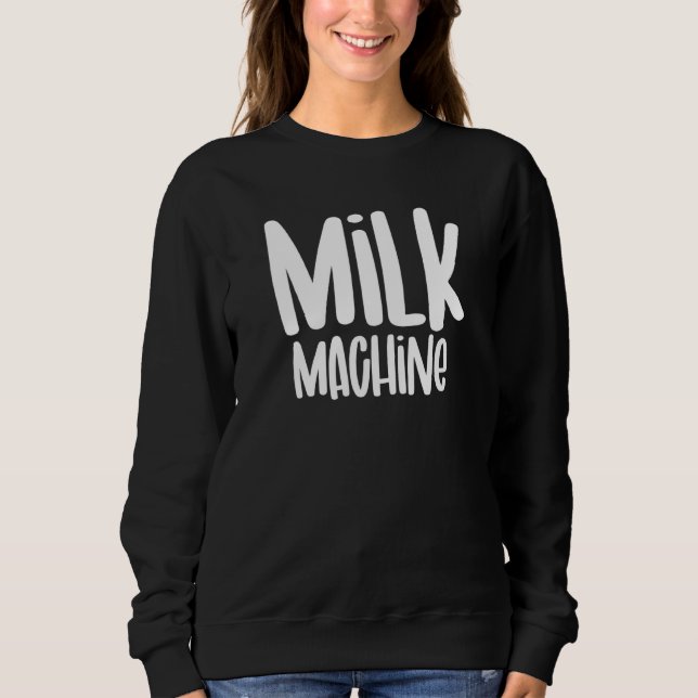 Camiseta Milk Machine Breastfeeding Awareness Women Nursing (Frente)