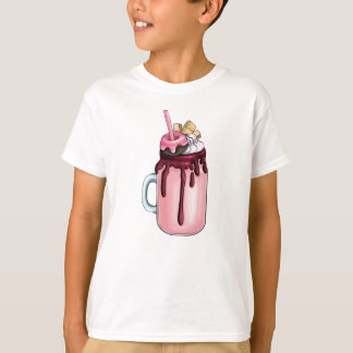Camiseta Milkshake de Morango Extreme