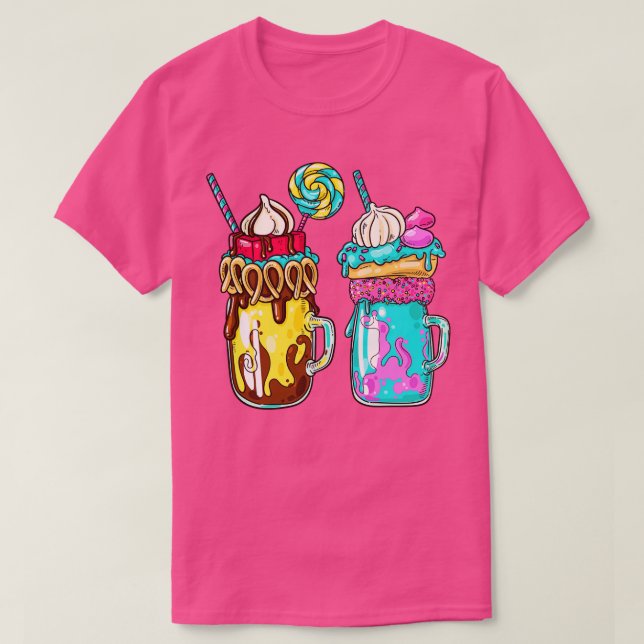Camiseta Milkshake Double (Frente do Design)