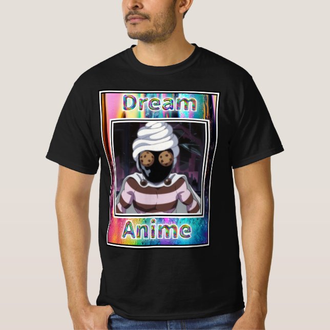 Camiseta Milkshake Man Dream Anime (Frente)