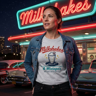 Camiseta Milkshakes & Mixtapes