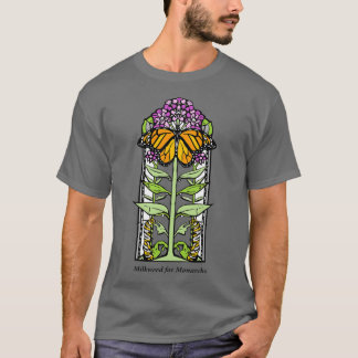 Camiseta Milkweed para os monarcas