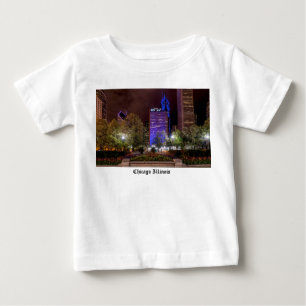 Camiseta Millennium Park Primavera Season Night Todler Shir