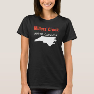 Camiseta Millers Creek North Carolina Estados Unidos Améric