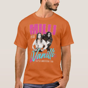 Camiseta Milli Vanilli Concert Tour 1989
