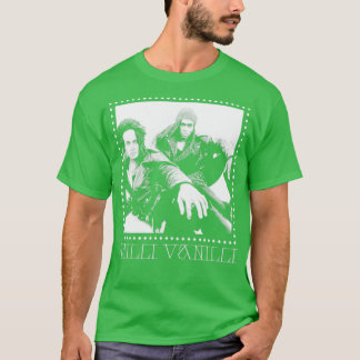 Camiseta Milli Vanilli Estilo Vintage Design estético