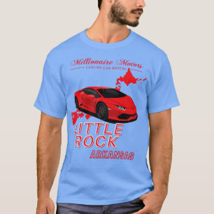 Camiseta Millionaire Motors Little Rock Red Lambo