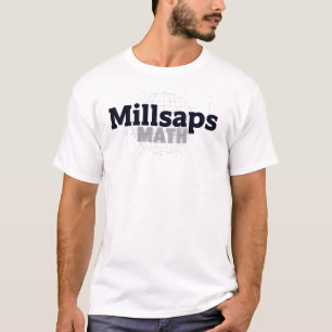 Camiseta Millsaps matemática 2026