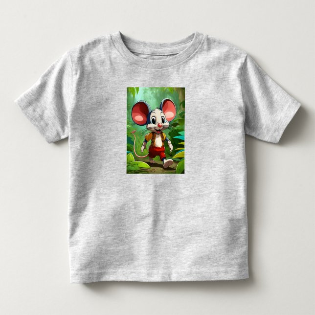 Camiseta Milo o Rato da Selva (Frente)