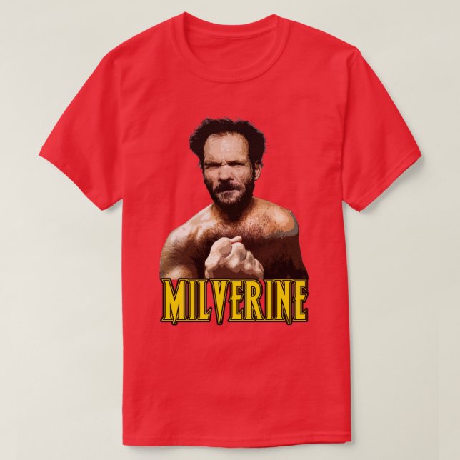 Camiseta Milverine (Frente do Design)