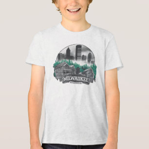 Camiseta Milwaukee City Wisconsin EUA
