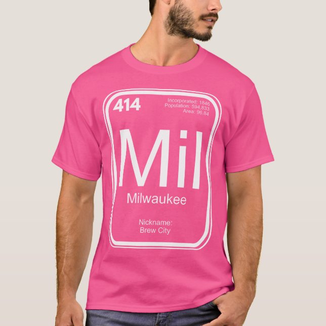 Camiseta Milwaukee - Presente Periódico de Brew City (Frente)