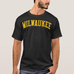 Camiseta Milwaukee WI Varsity Style Brew City Throwback