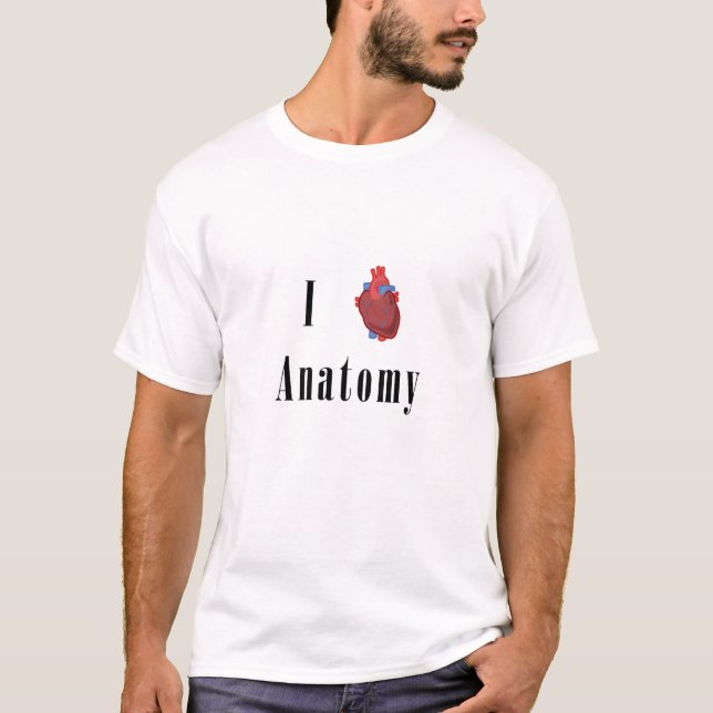 Camiseta Mim anatomia do *Heart* (Frente)
