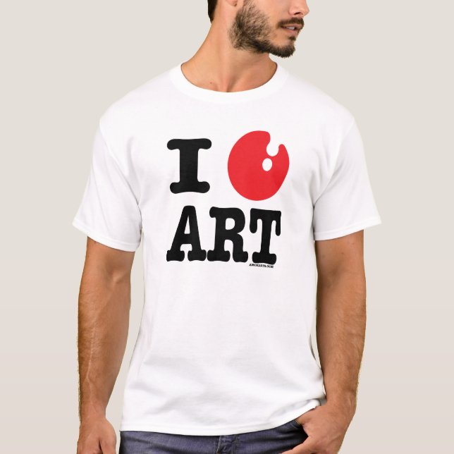 Camiseta Mim arte (do coração) (Frente)
