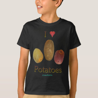 Camiseta Mim batatas do coração
