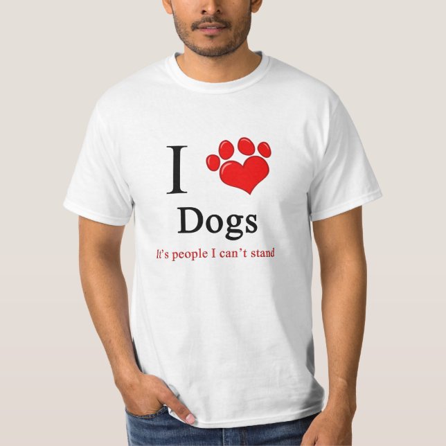 Camiseta Mim cães do coração (Frente)