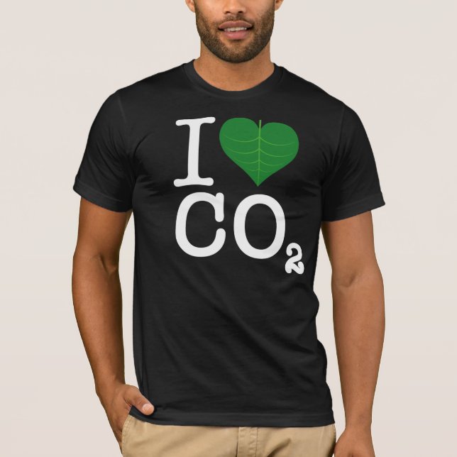 Camiseta Mim CO2 do coração (Frente)