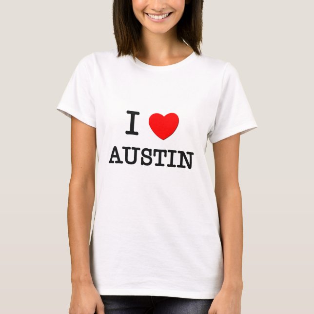 Camiseta Mim coração AUSTIN (Frente)