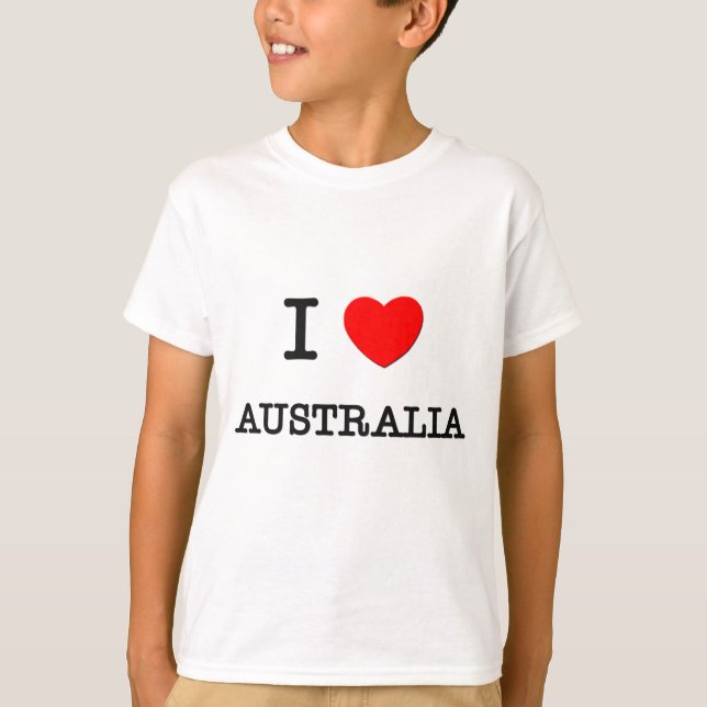 CAMISETA MIM CORAÇÃO AUSTRÁLIA (Frente)
