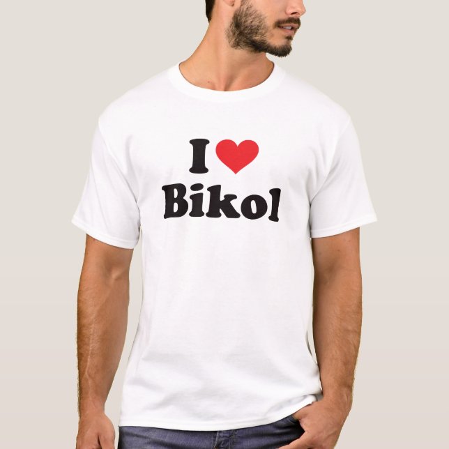 Camiseta Mim coração Bikol (Frente)