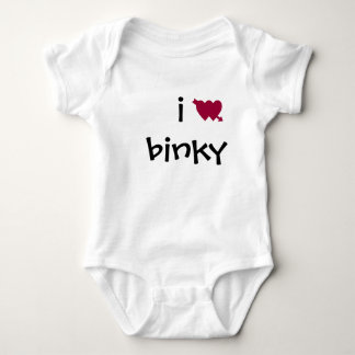 Camiseta mim coração binky
