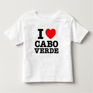 Camiseta Mim coração Cabo Verde