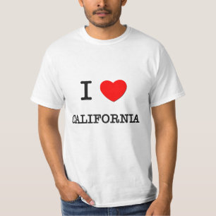 CAMISETA MIM CORAÇÃO CALIFÓRNIA