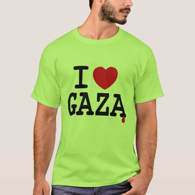 CAMISETA MIM CORAÇÃO GAZA (Frente)