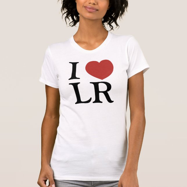 Camiseta Mim coração Lee Rae - personalizado (Frente)
