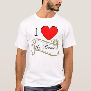 Camiseta Mim coração meu Barista
