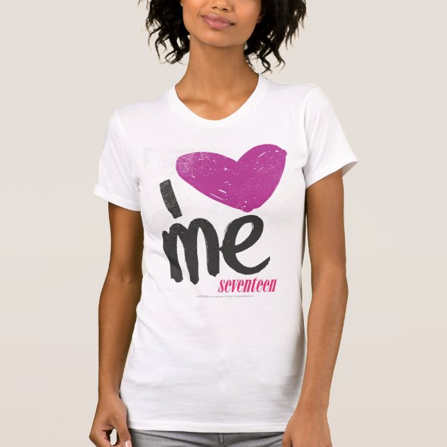 Camiseta Mim coração mim roxo (Frente)