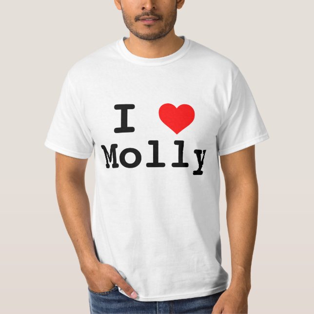 Camiseta Mim coração Molly (Frente)