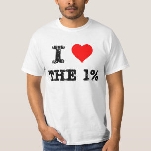 Camiseta Mim coração o 1%