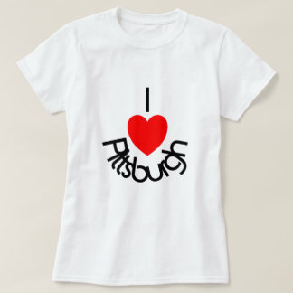 Camiseta Mim coração Pittsburgh