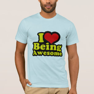 Camiseta Mim coração que é impressionante