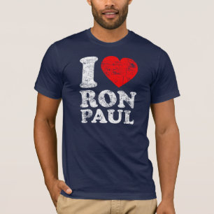 Camiseta Mim coração Ron Paul