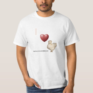 Camiseta Mim "coração" Silkies