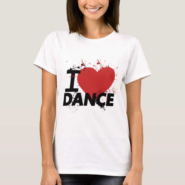 Camiseta Mim dança do coração (Frente)