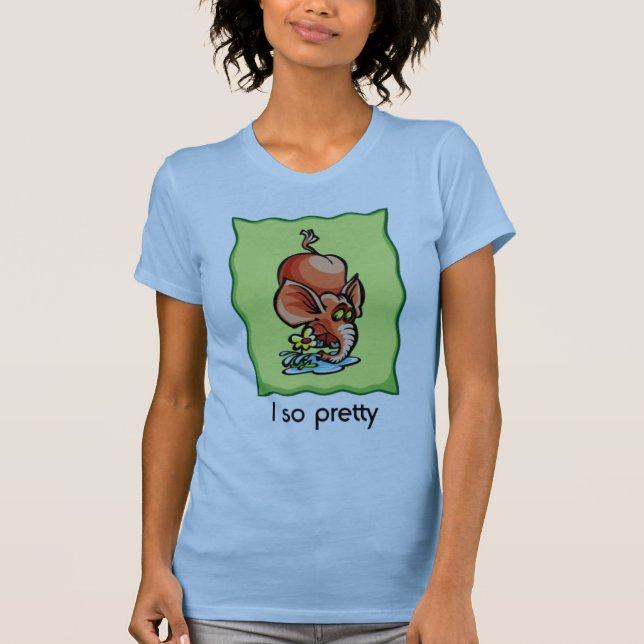 Camiseta Mim elefante tão bonito (Frente)