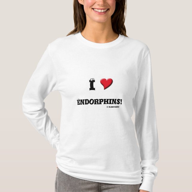 Camiseta Mim Endorphins (do coração)! (Frente)