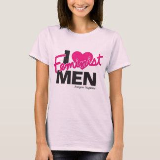 Camiseta Mim homens feministas do coração…