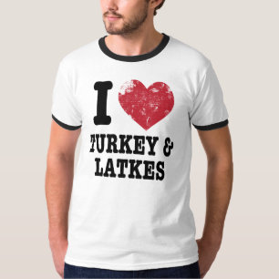 Camiseta Mim Latkes dos perus do coração