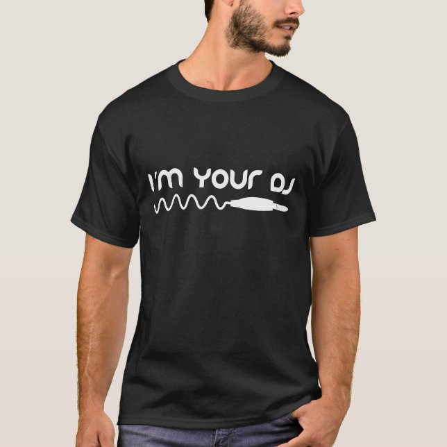 CAMISETA MIM " M SEU BRANCO DO DJ (Frente)