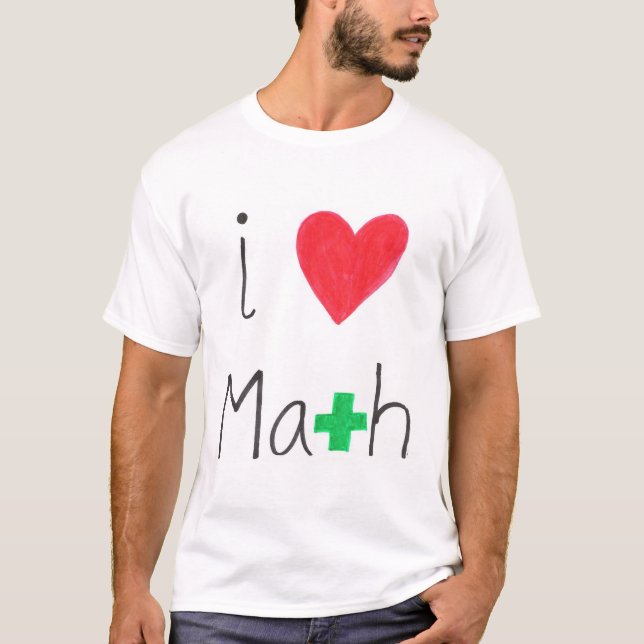 Camiseta Mim matemática de Luv (Frente)