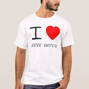 Camiseta Mim meninos do judeu do *heart*