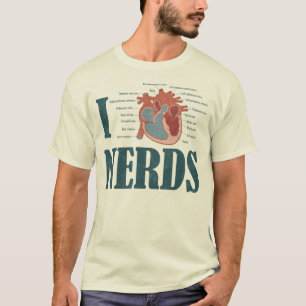 Camiseta Mim NERD do coração